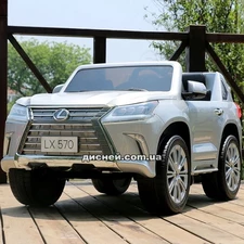 Детский электромобиль M 3906 EBLRS-11 Lexus, автопокраска, серебристый